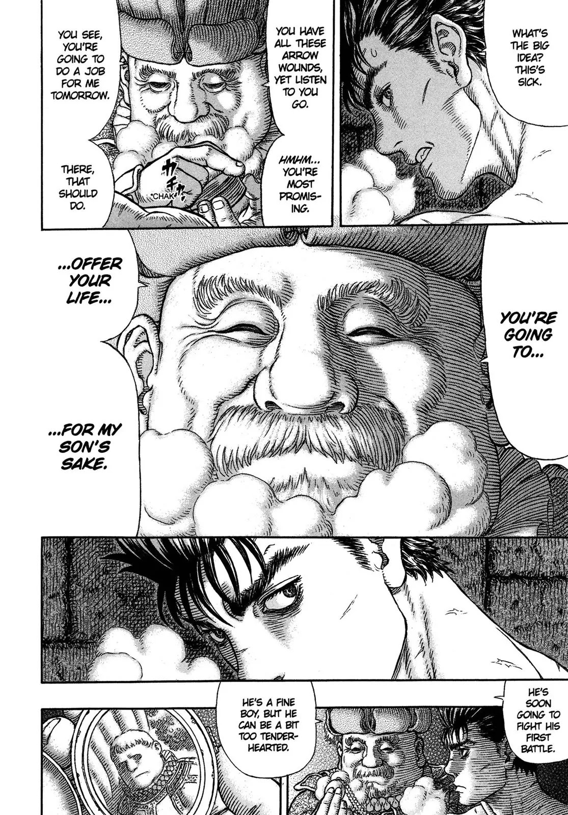 Berserk manga, chapter 330, page 5 of 24