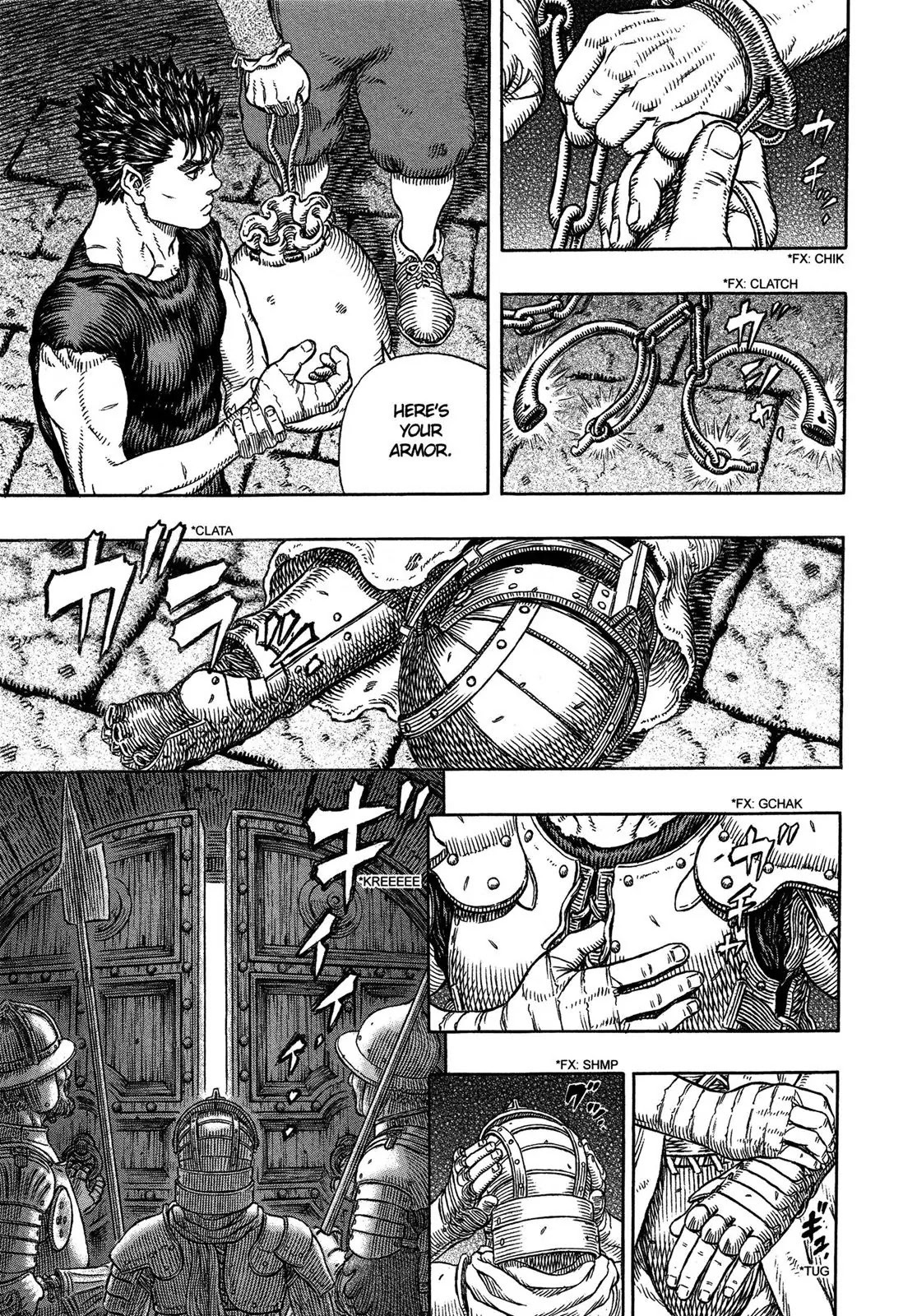 Berserk manga, chapter 331, page 2 of 26