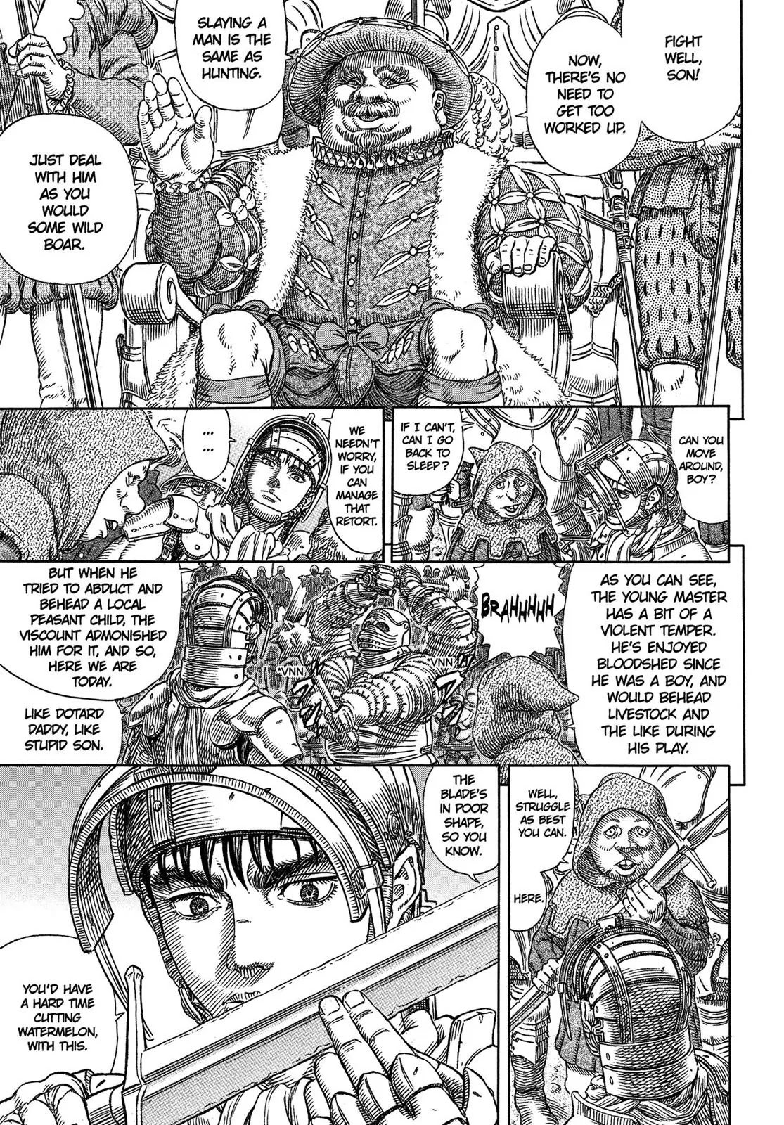 Berserk manga, chapter 331, page 4 of 26