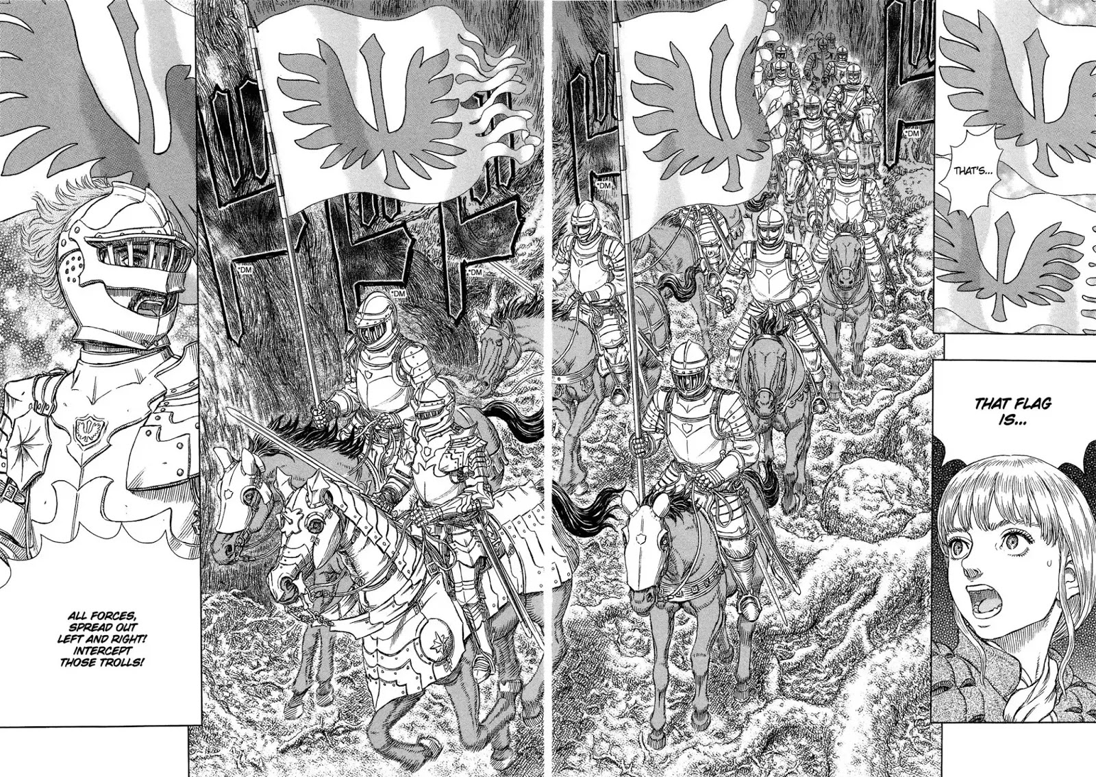 Berserk manga, chapter 332, page 10 of 22
