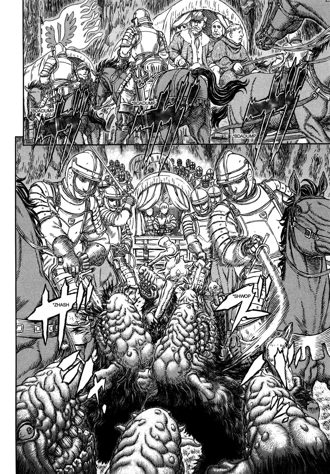 Berserk manga, chapter 332, page 11 of 22
