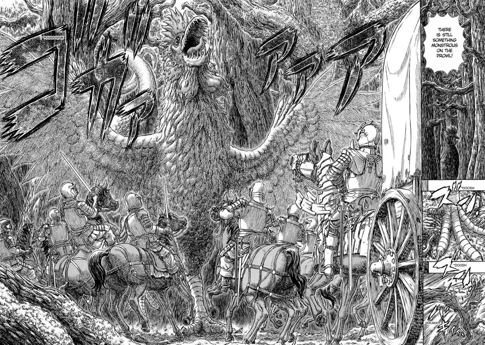 Berserk manga, chapter 332, page 13 of 22