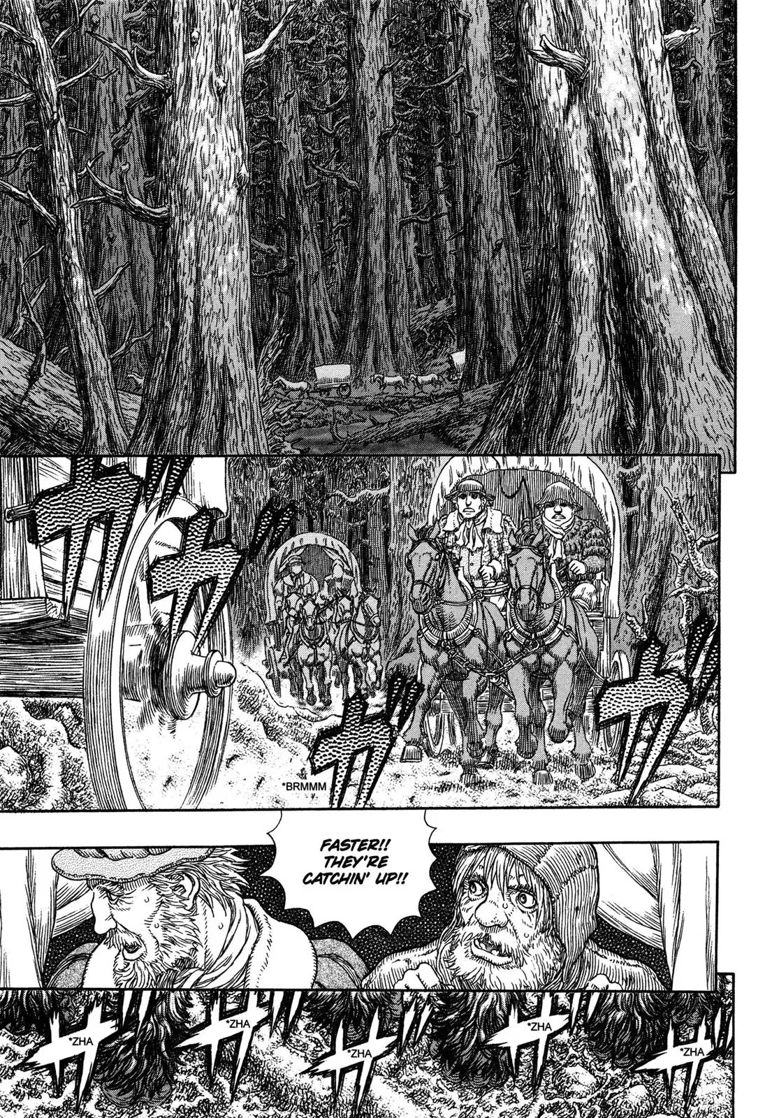Berserk manga, chapter 332, page 2 of 22