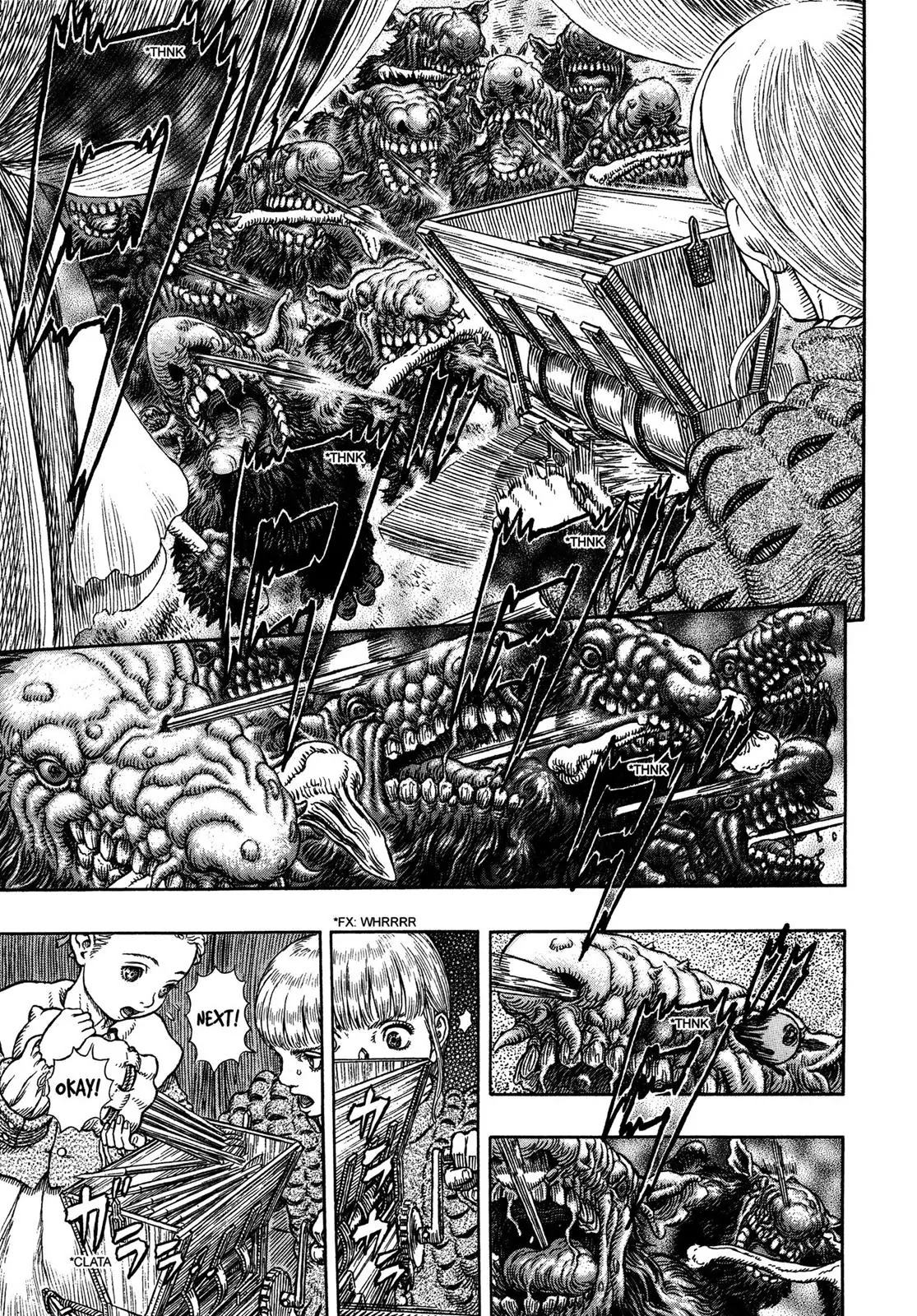 Berserk manga, chapter 332, page 5 of 22