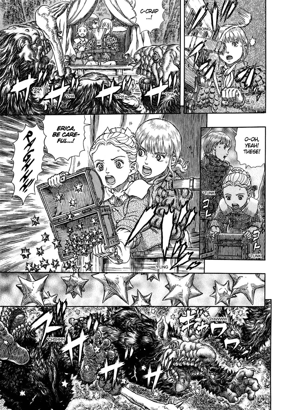 Berserk manga, chapter 332, page 7 of 22