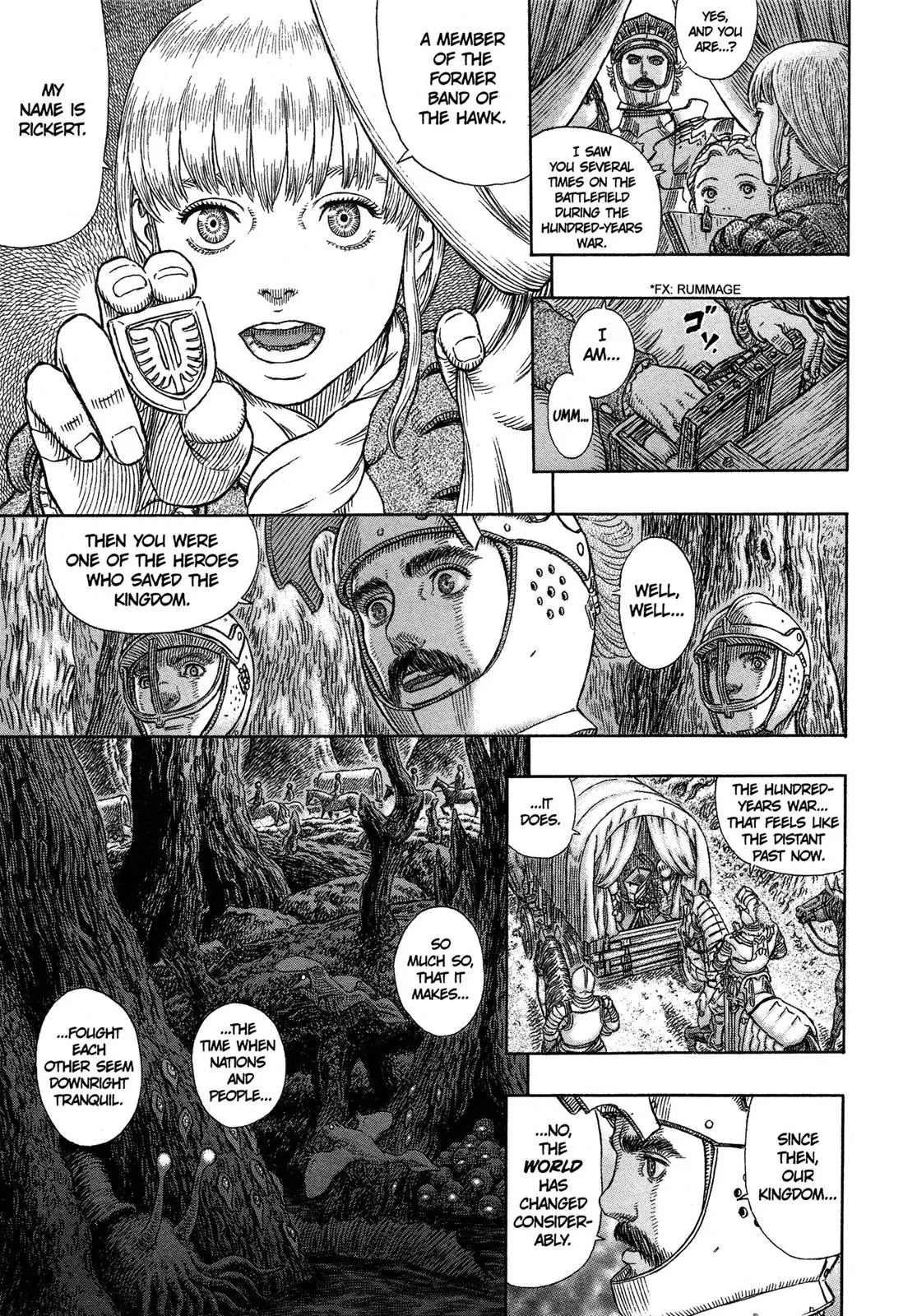 Berserk manga, chapter 333, page 12 of 20