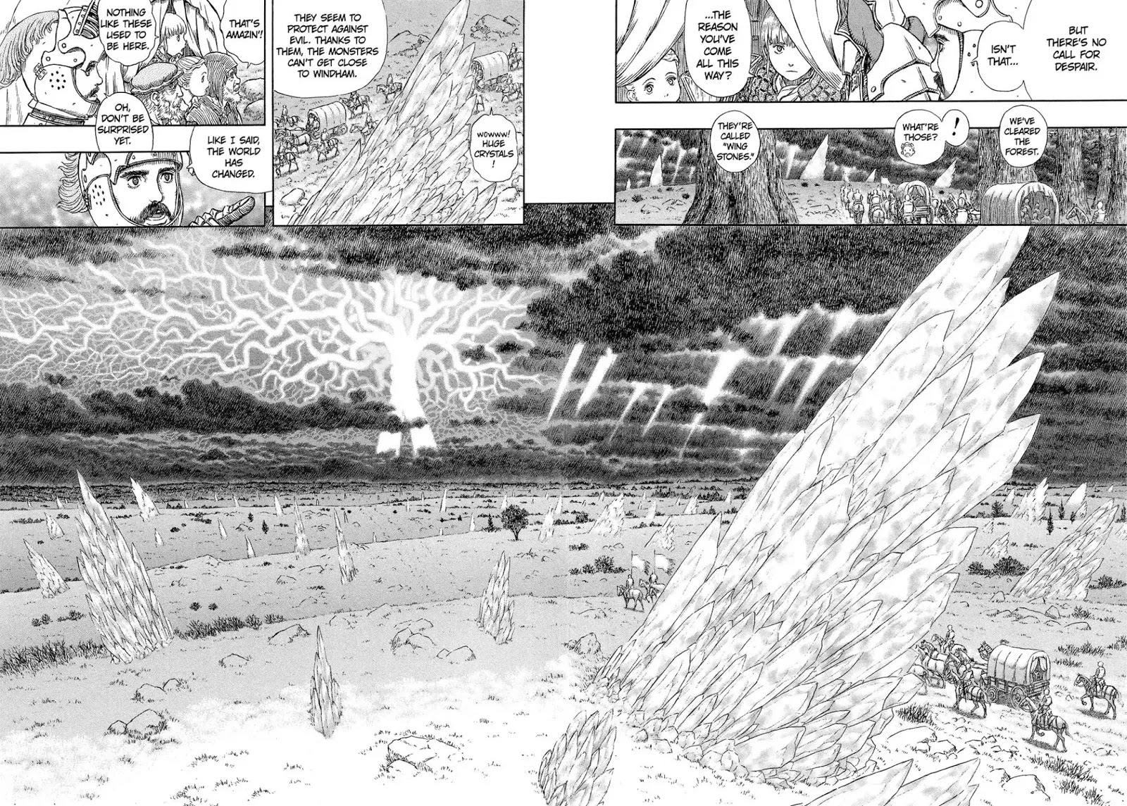 Berserk manga, chapter 333, page 13 of 20