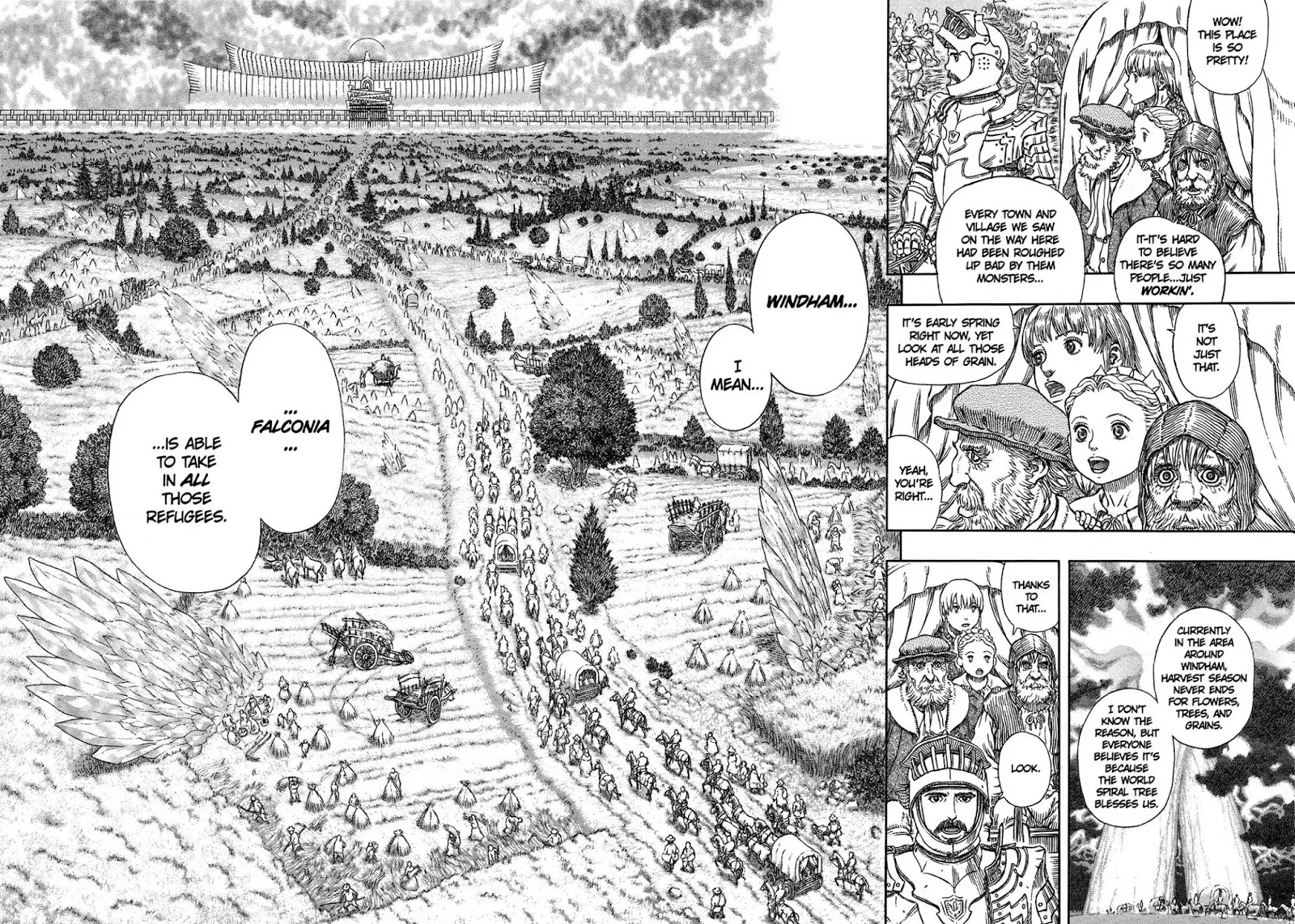 Berserk manga, chapter 333, page 16 of 20