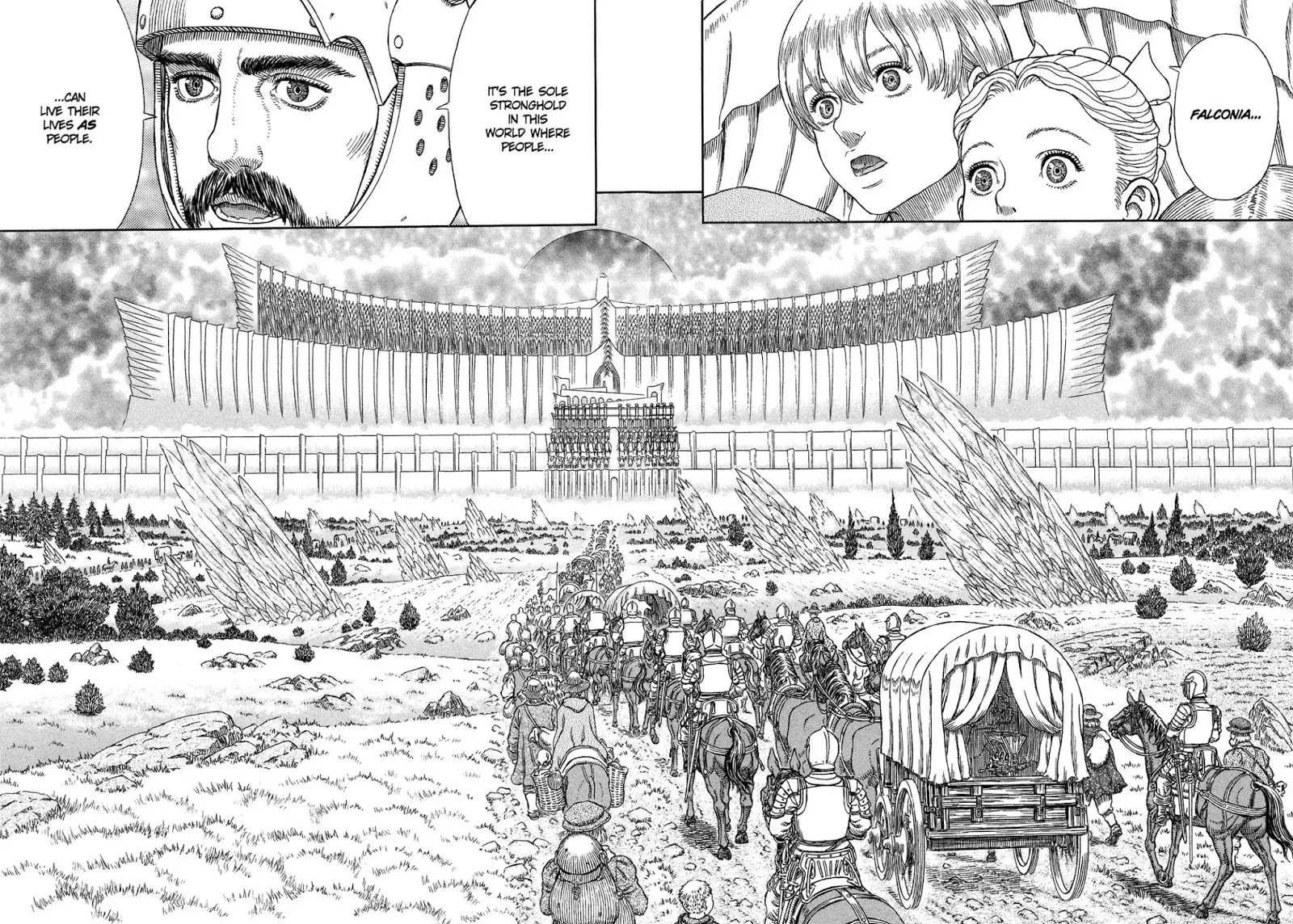 Berserk manga, chapter 333, page 17 of 20