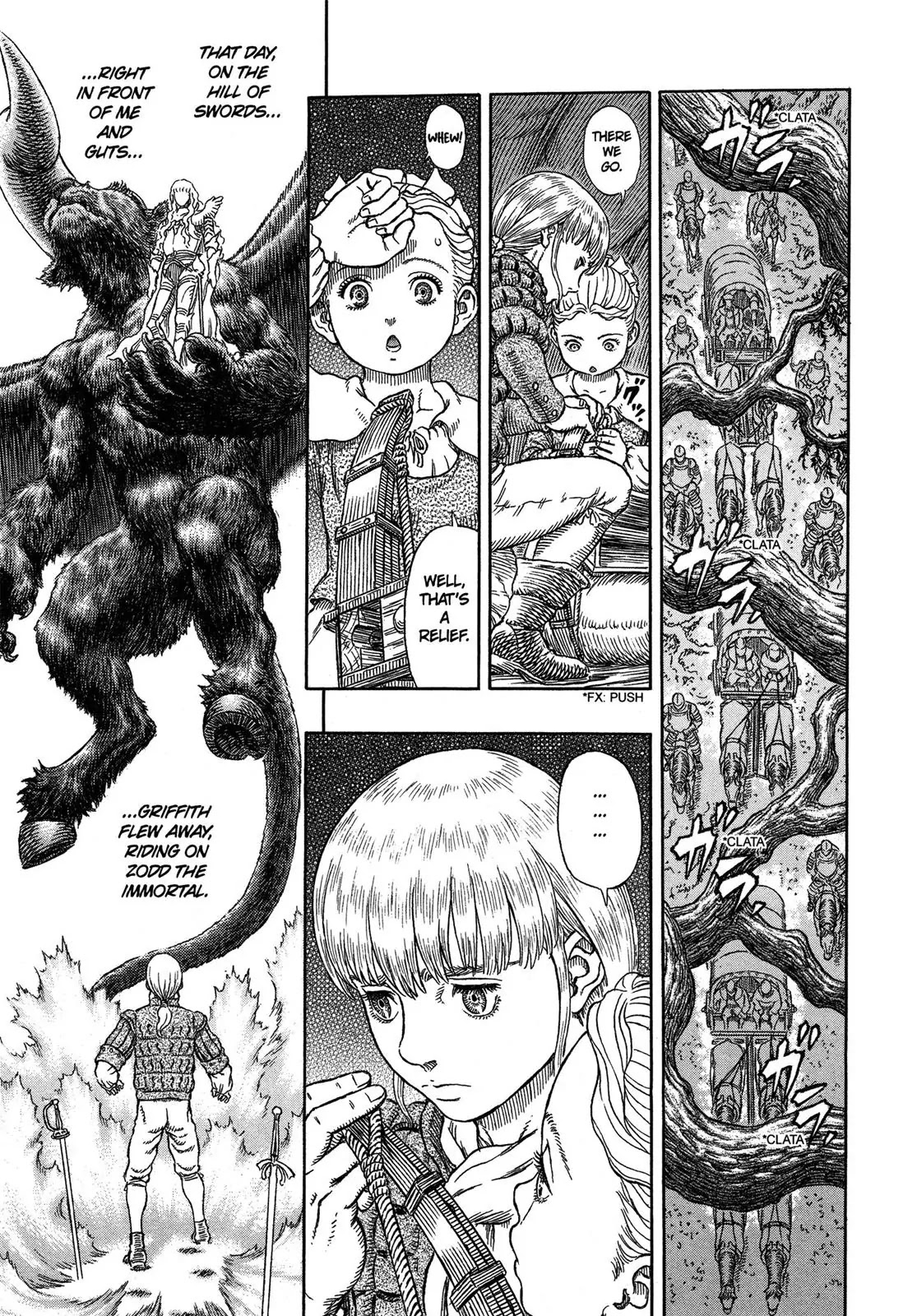 Berserk manga, chapter 333, page 8 of 20