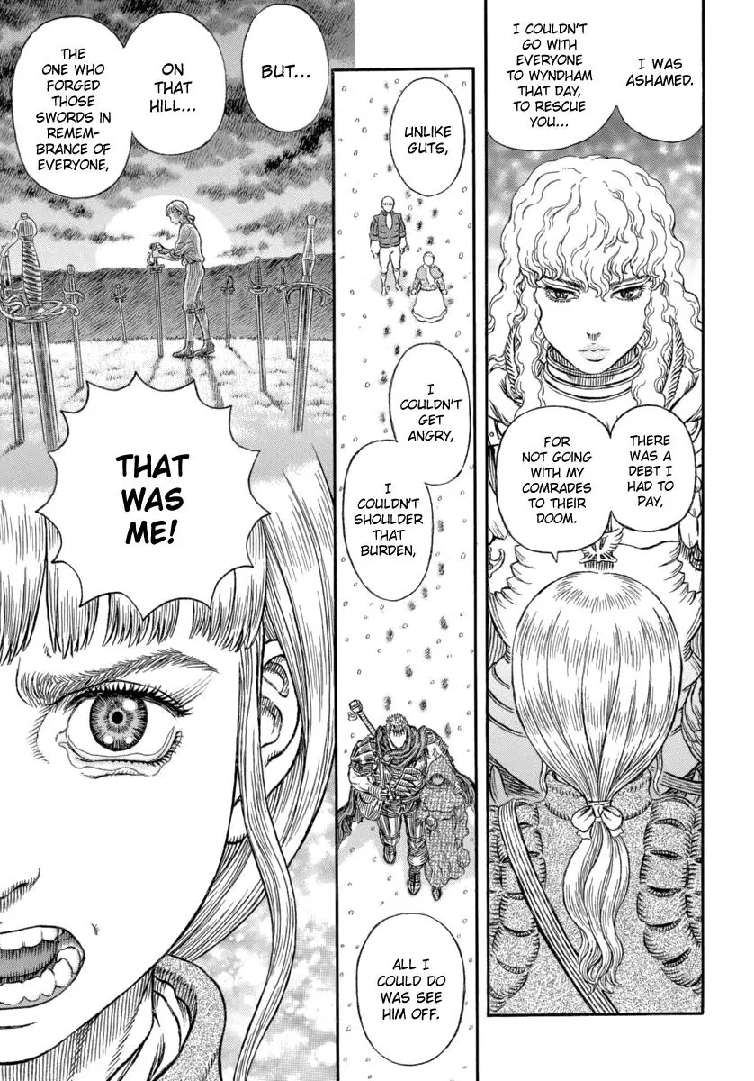 Berserk manga, chapter 337, page 15 of 18