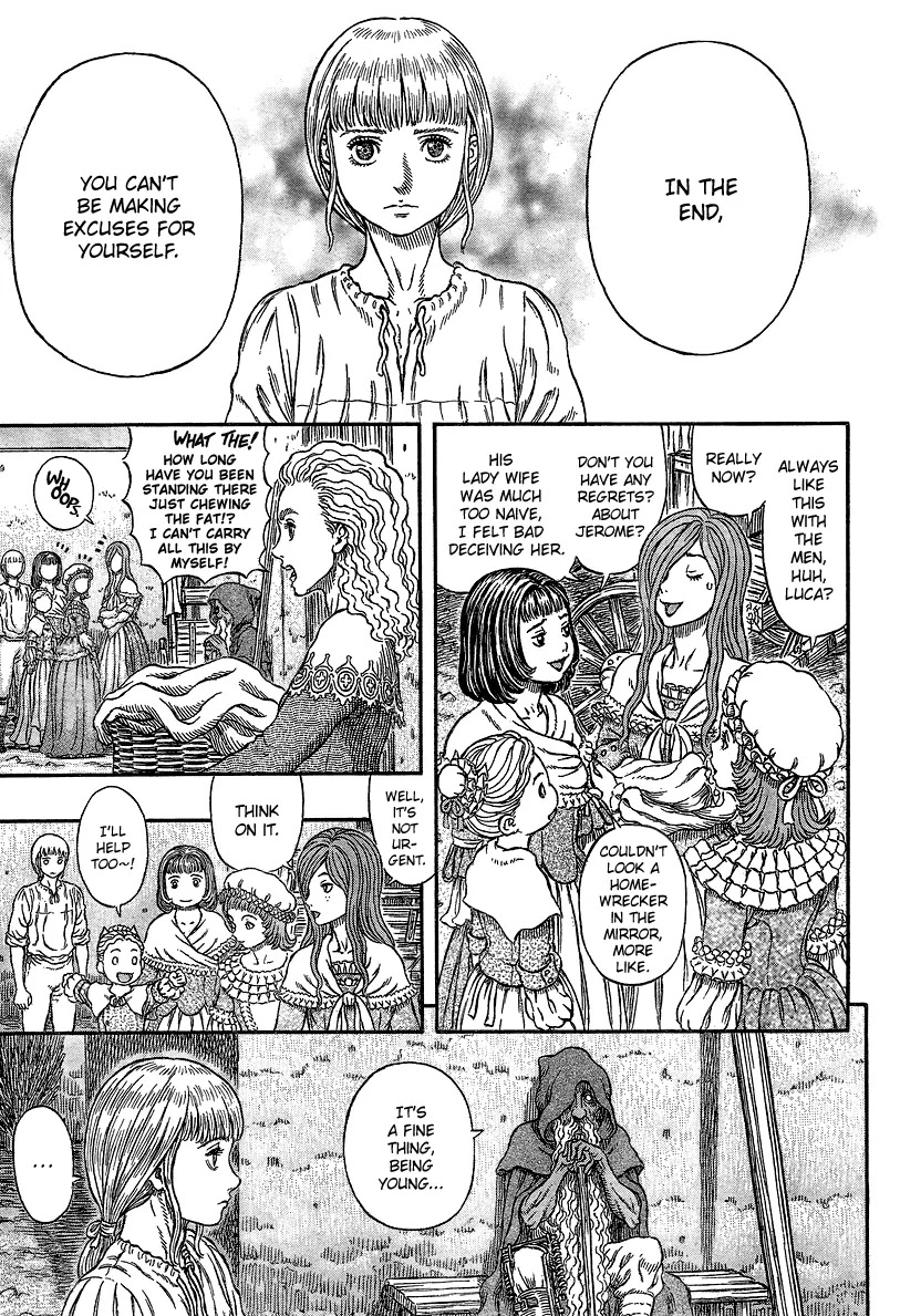 Berserk manga, chapter 338, page 12 of 22