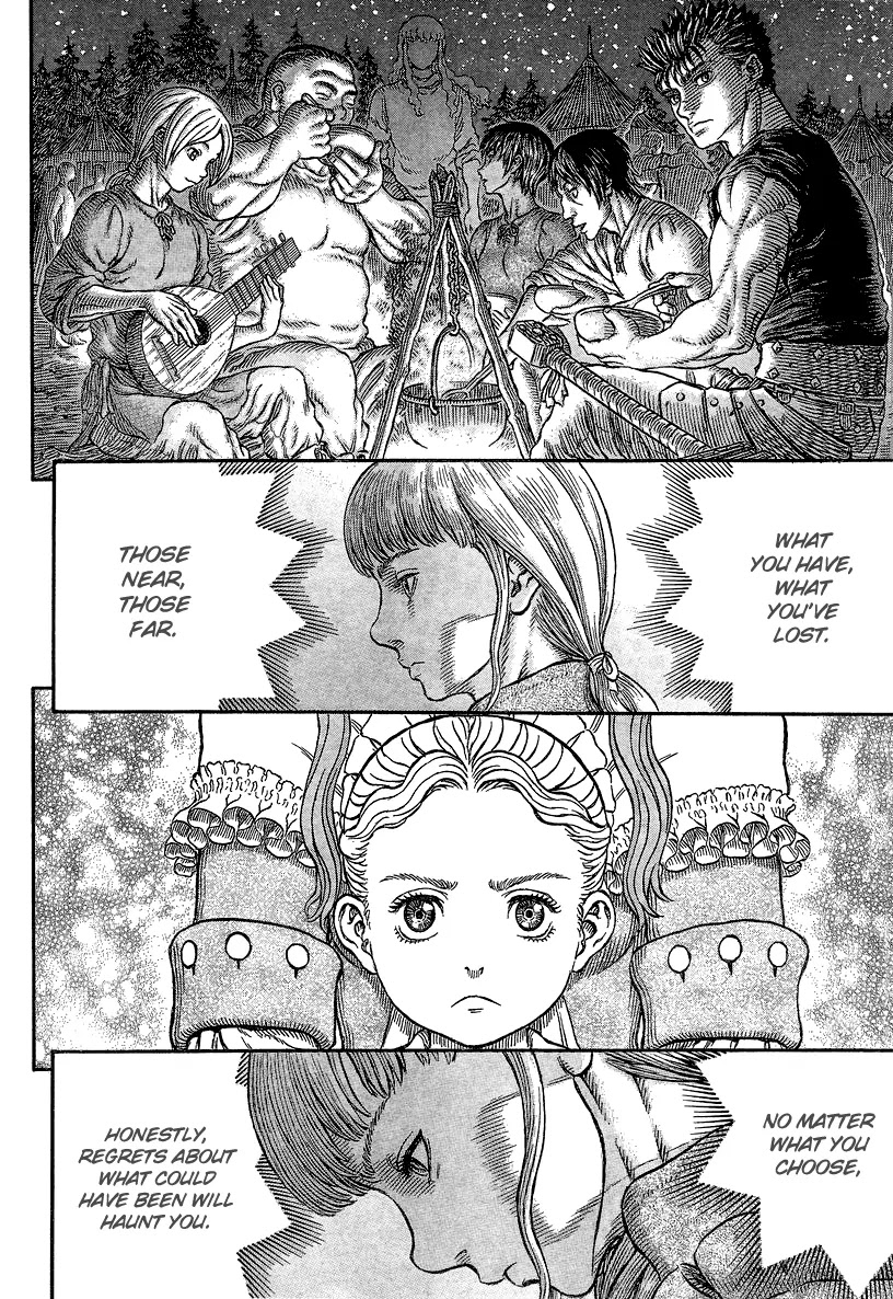 Berserk manga, chapter 338, page 15 of 22