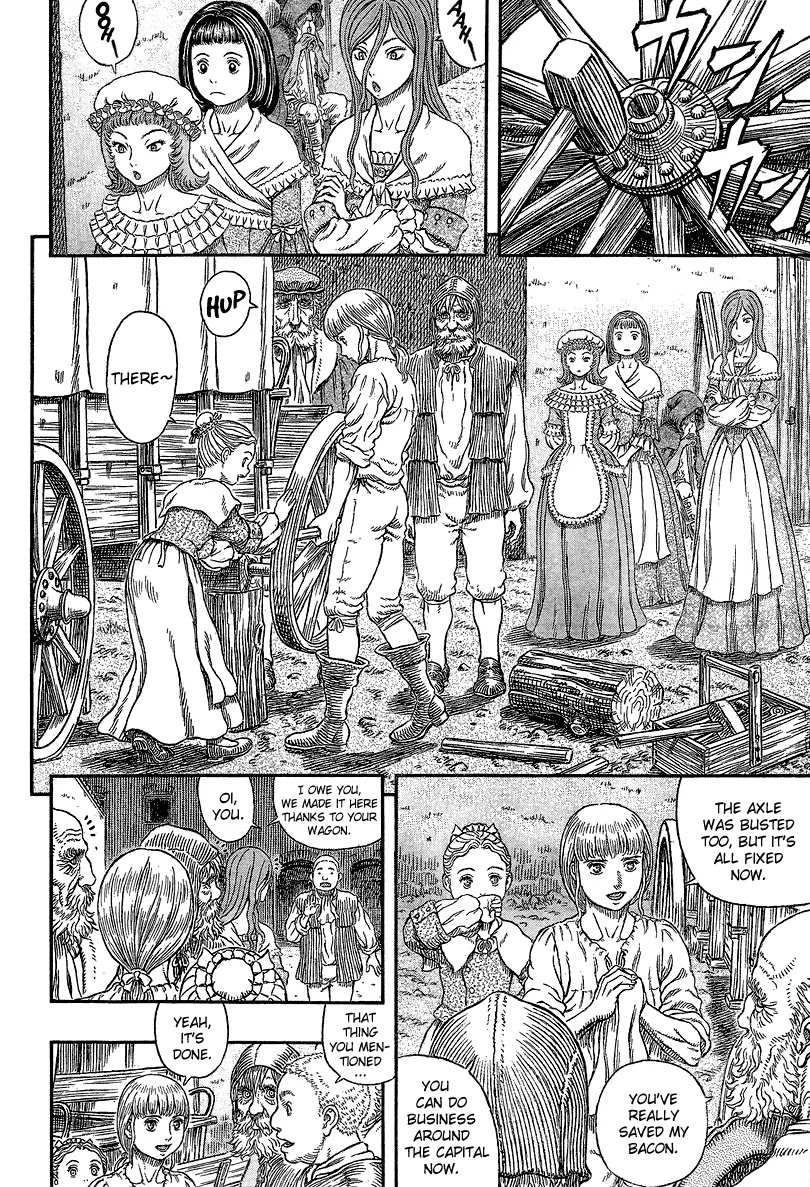 Berserk manga, chapter 338, page 5 of 22
