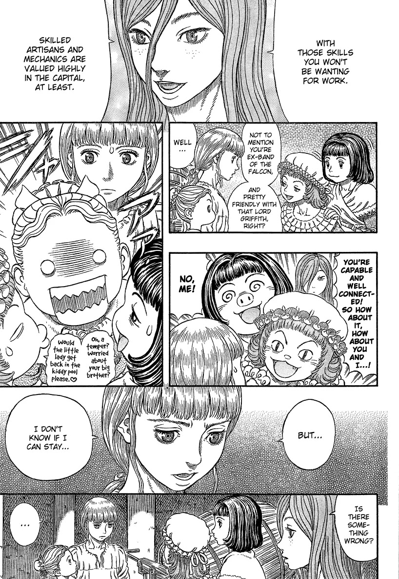 Berserk manga, chapter 338, page 8 of 22