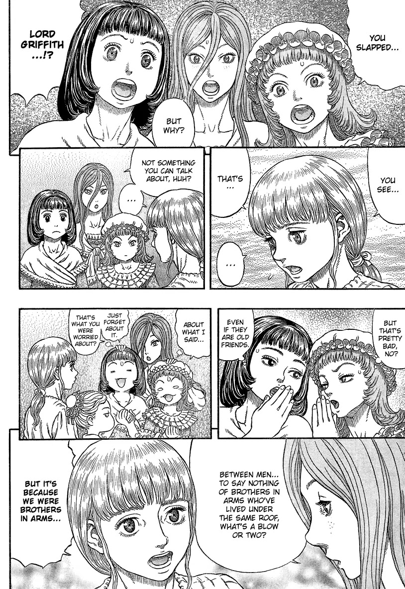 Berserk manga, chapter 338, page 9 of 22