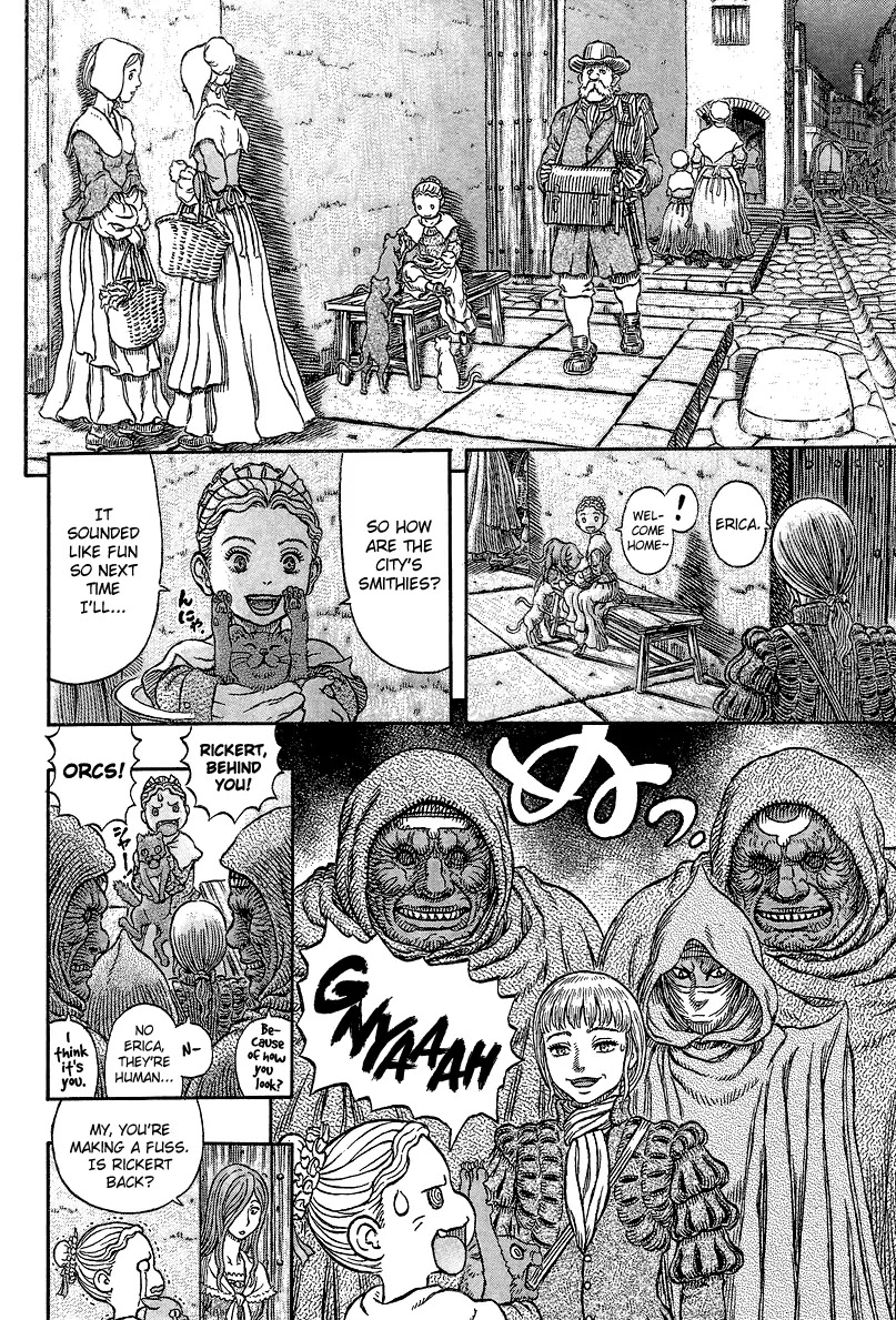Berserk manga, chapter 339, page 12 of 22