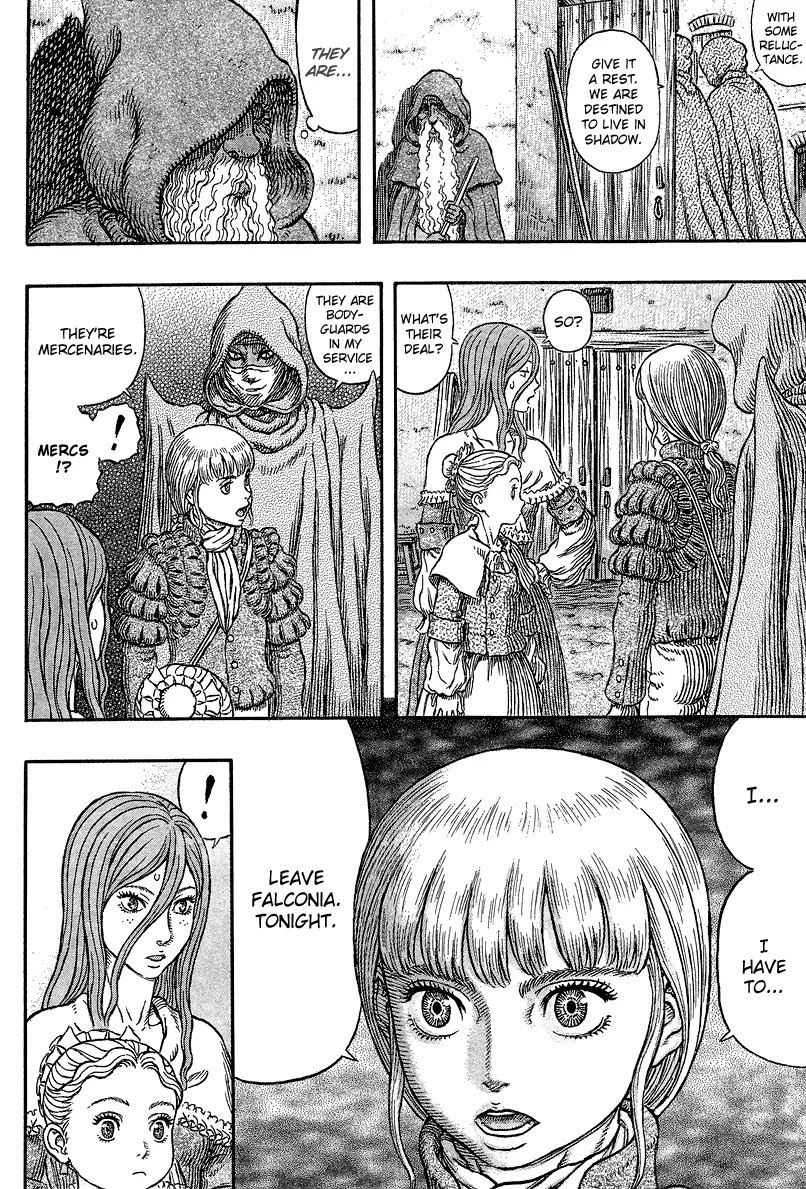 Berserk manga, chapter 339, page 14 of 22