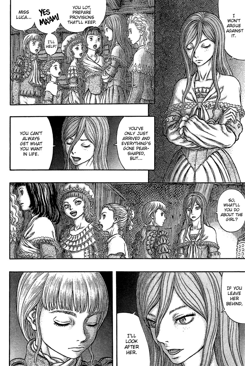 Berserk manga, chapter 339, page 18 of 22