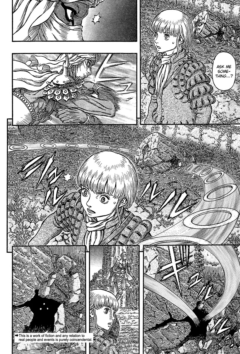 Berserk manga, chapter 339, page 2 of 22