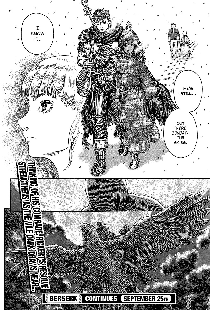 Berserk manga, chapter 339, page 20 of 22