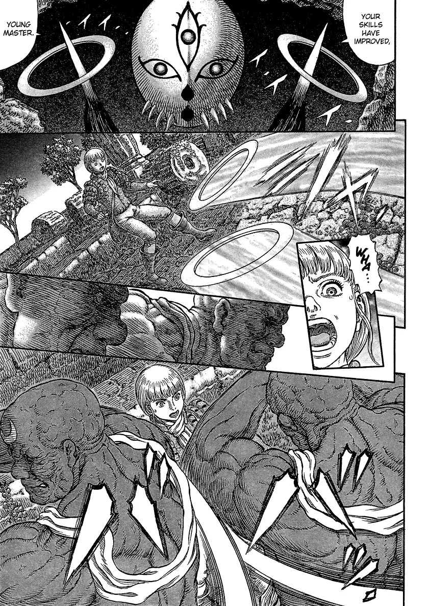 Berserk manga, chapter 339, page 3 of 22
