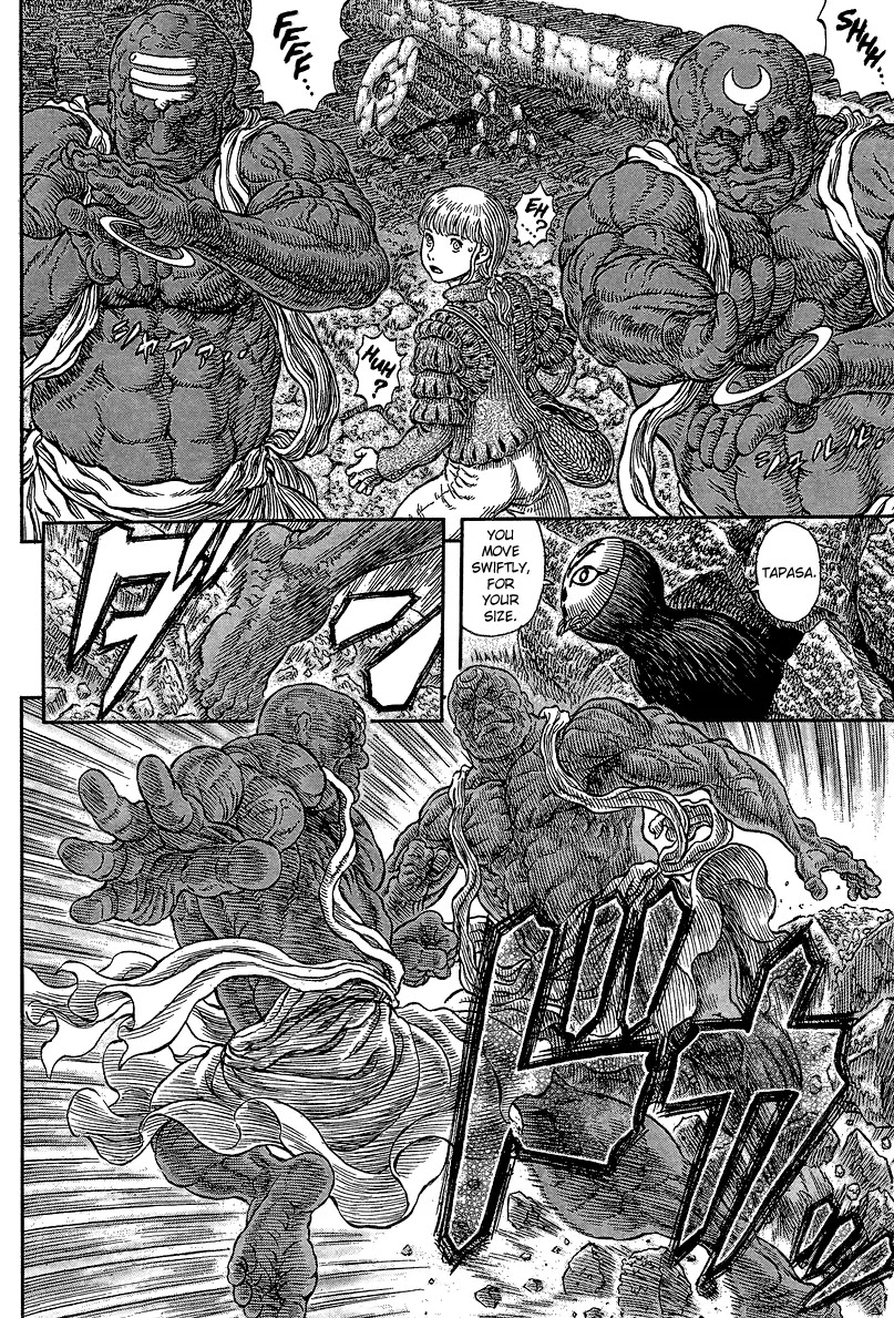 Berserk manga, chapter 339, page 4 of 22