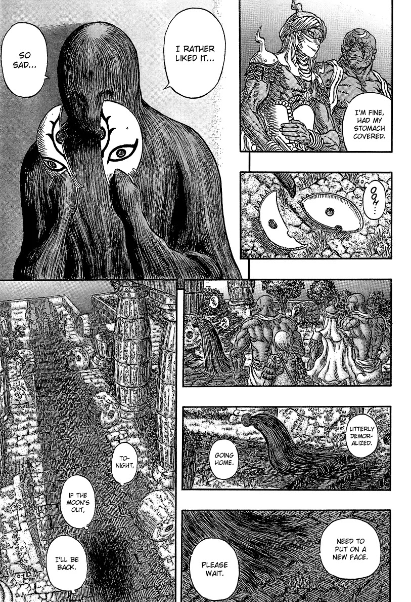 Berserk manga, chapter 339, page 9 of 22