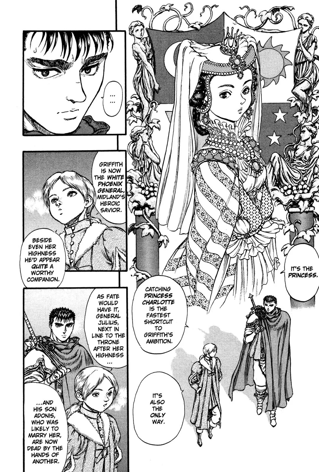 Berserk Chapter 34 page 12 - Chapter 34: The Morning Departure (1)