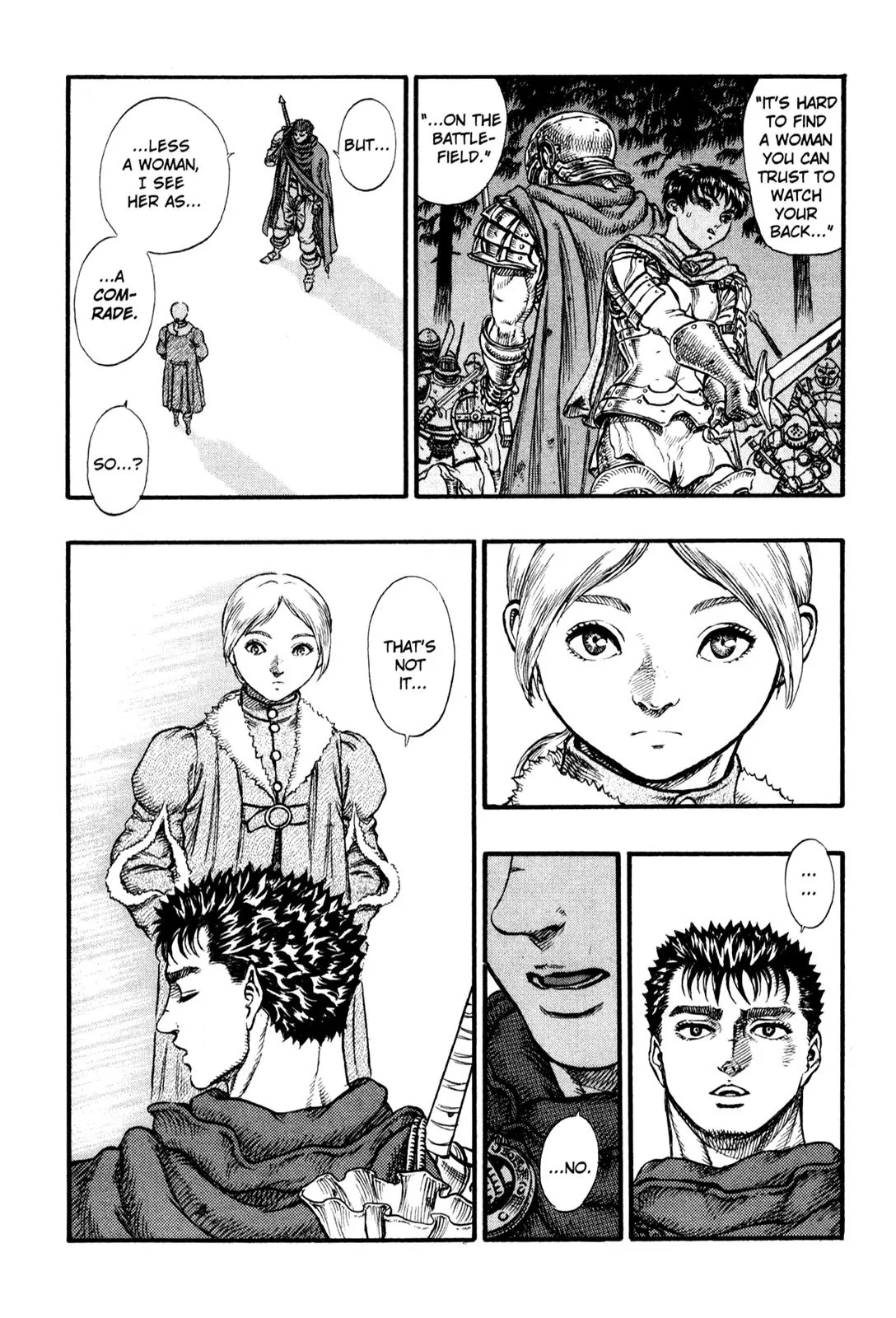 Berserk Chapter 34 page 17 - Chapter 34: The Morning Departure (1)