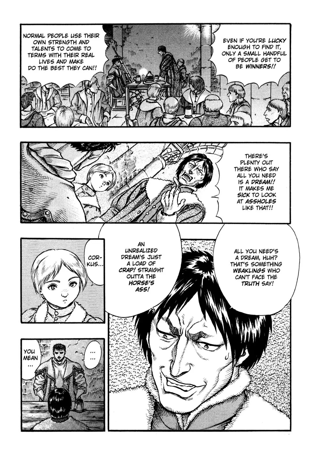 Berserk Chapter 34 page 4 - Chapter 34: The Morning Departure (1)