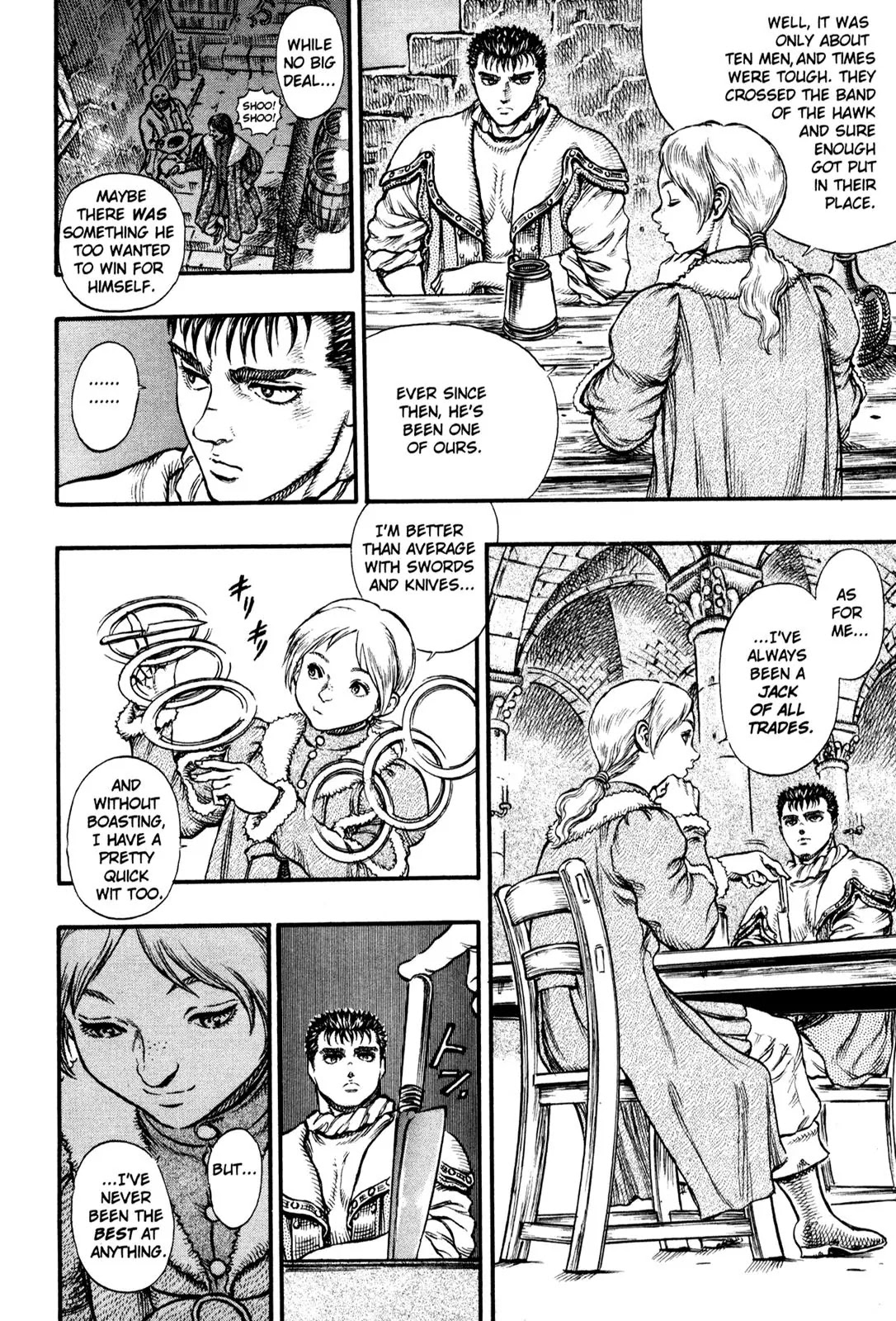 Berserk Chapter 34 page 6 - Chapter 34: The Morning Departure (1)
