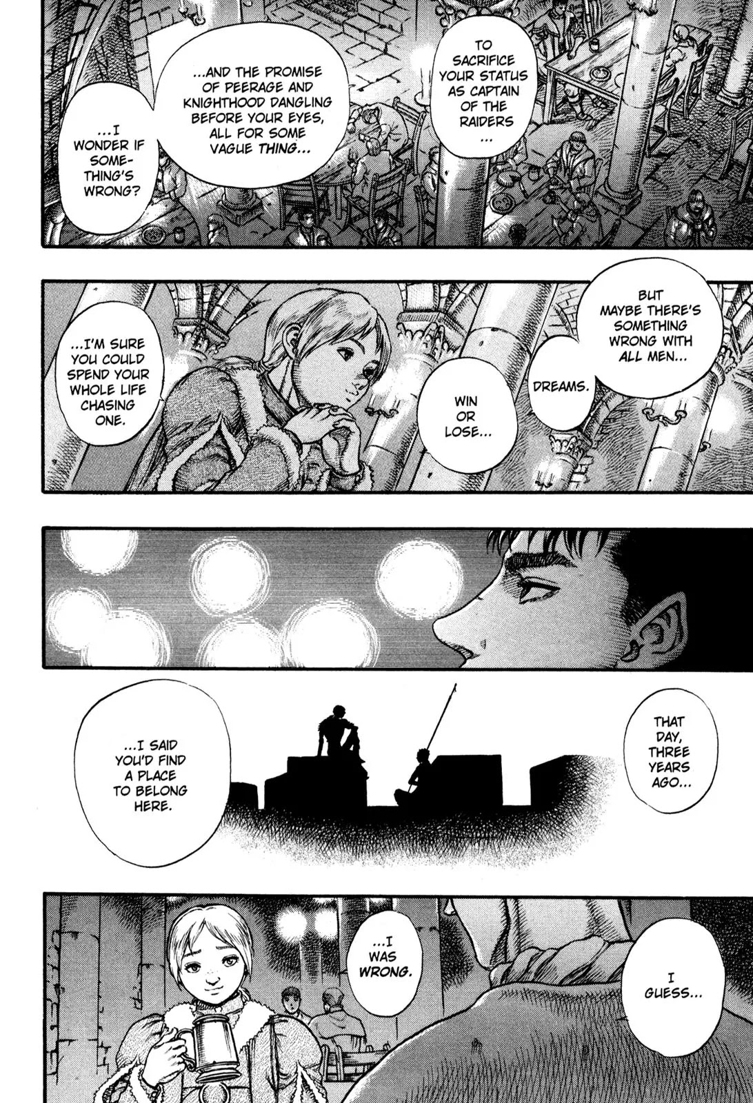 Berserk Chapter 34 page 8 - Chapter 34: The Morning Departure (1)