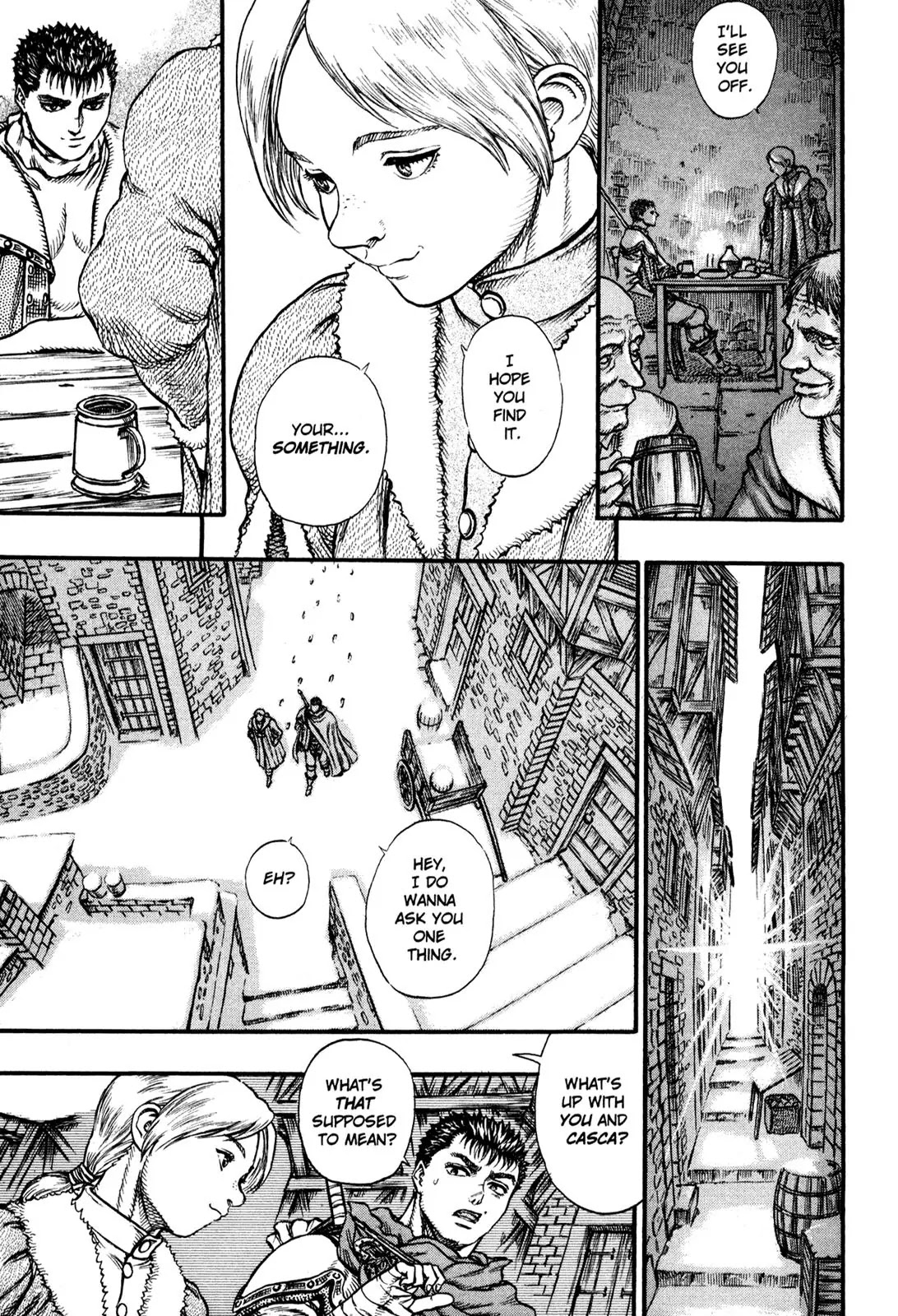 Berserk Chapter 34 page 9 - Chapter 34: The Morning Departure (1)