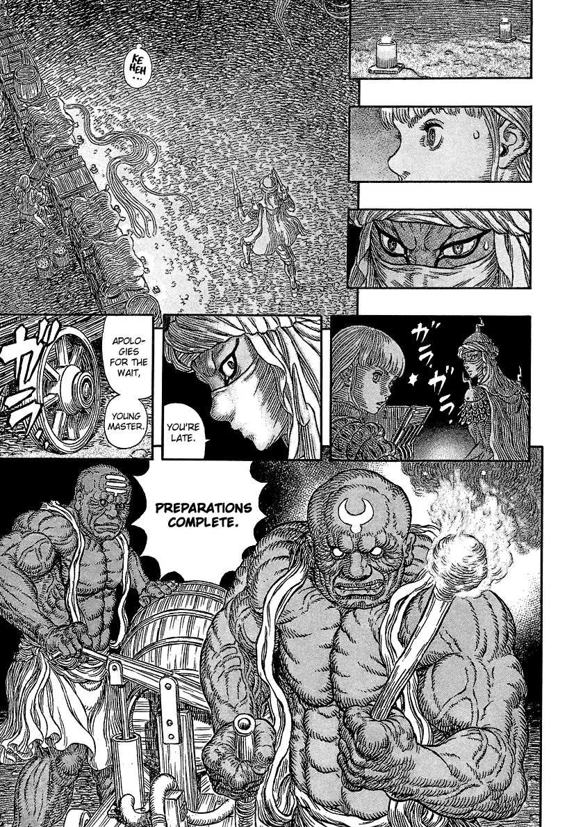 Berserk manga, chapter 340, page 13 of 23