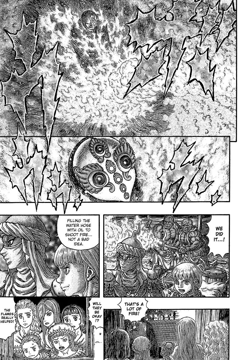 Berserk manga, chapter 340, page 15 of 23