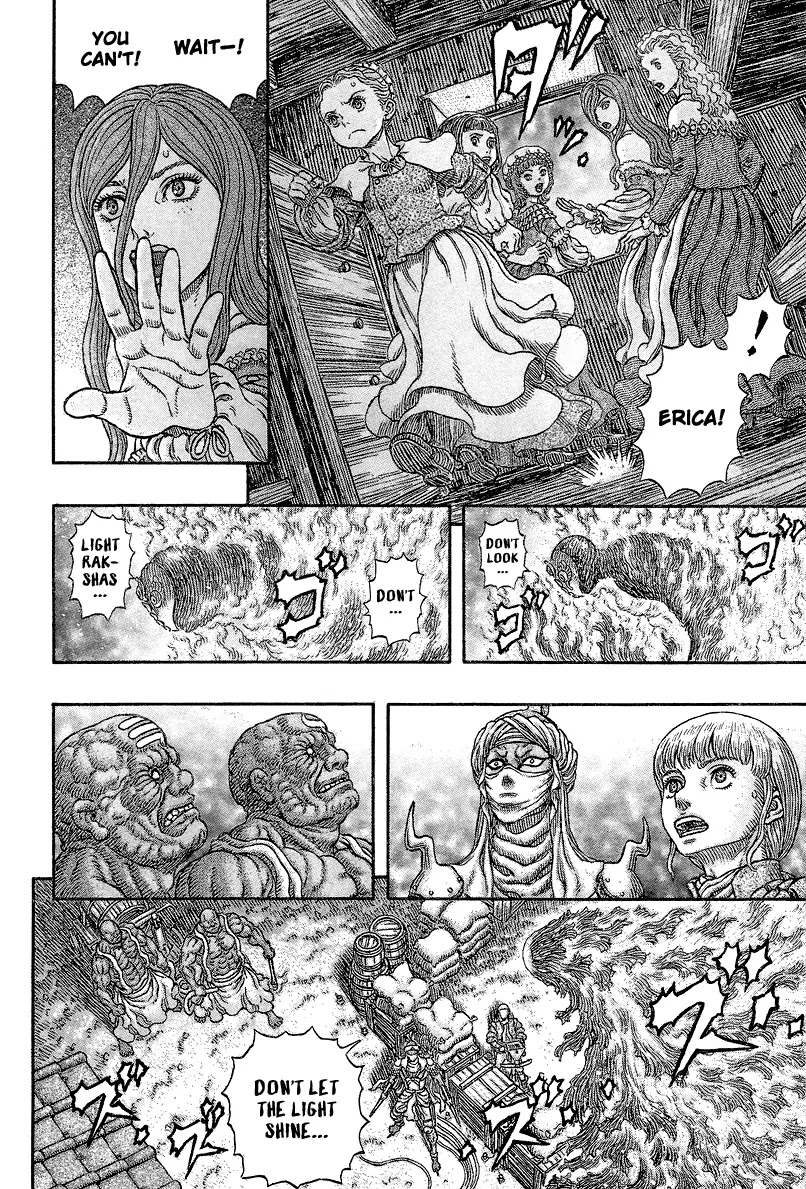 Berserk manga, chapter 340, page 16 of 23