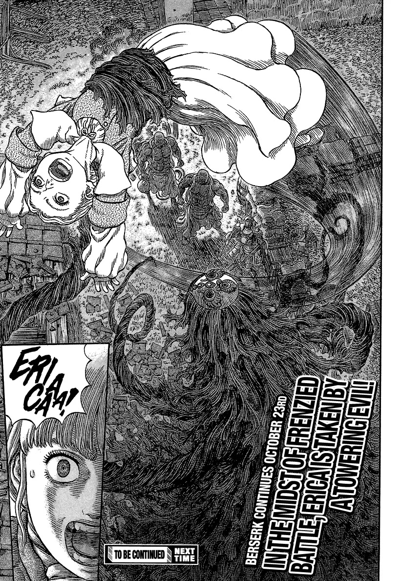 Berserk manga, chapter 340, page 21 of 23