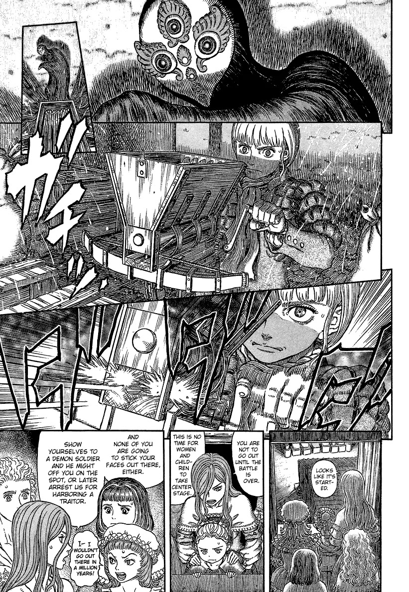 Berserk manga, chapter 340, page 3 of 23