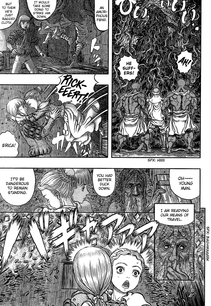 Berserk manga, chapter 341, page 11 of 22