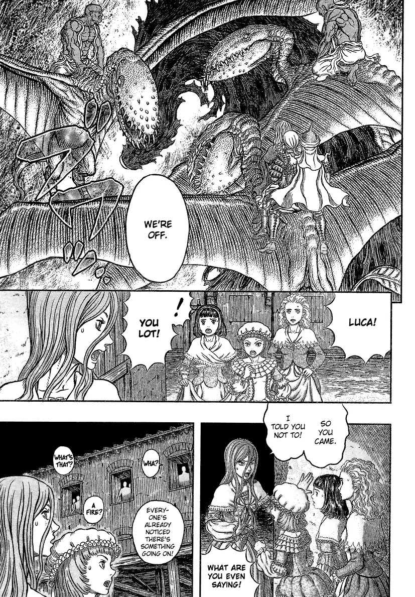 Berserk manga, chapter 341, page 13 of 22