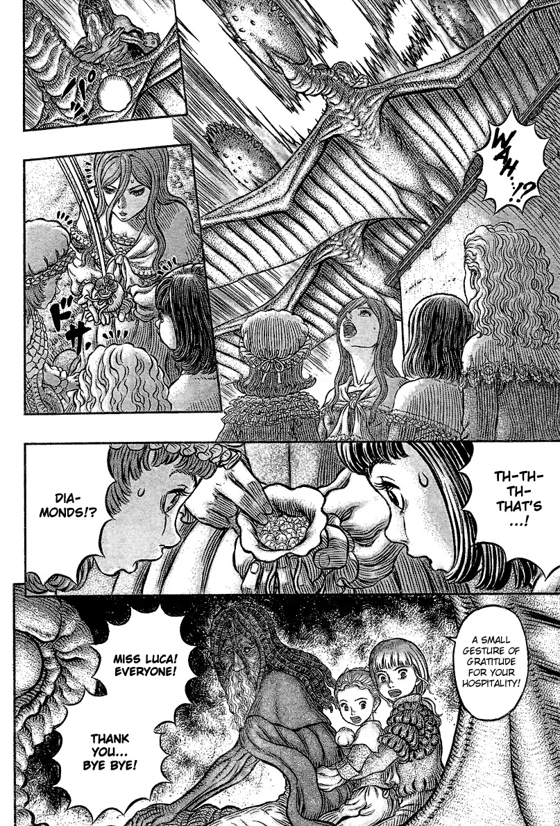 Berserk manga, chapter 341, page 14 of 22