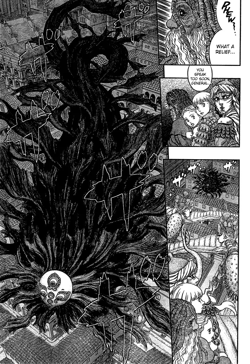 Berserk manga, chapter 341, page 15 of 22