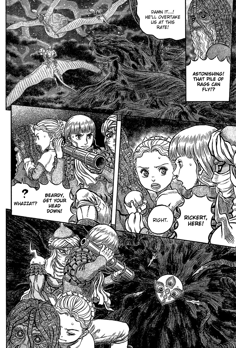 Berserk manga, chapter 341, page 16 of 22