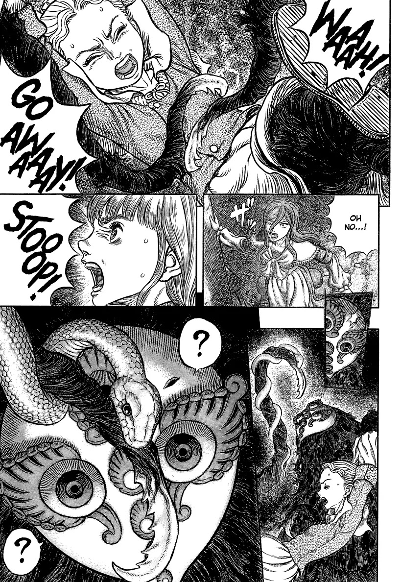 Berserk manga, chapter 341, page 3 of 22