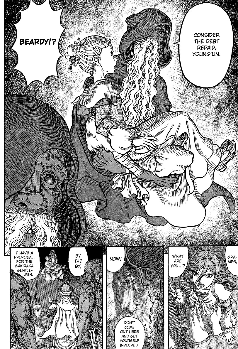 Berserk manga, chapter 341, page 6 of 22
