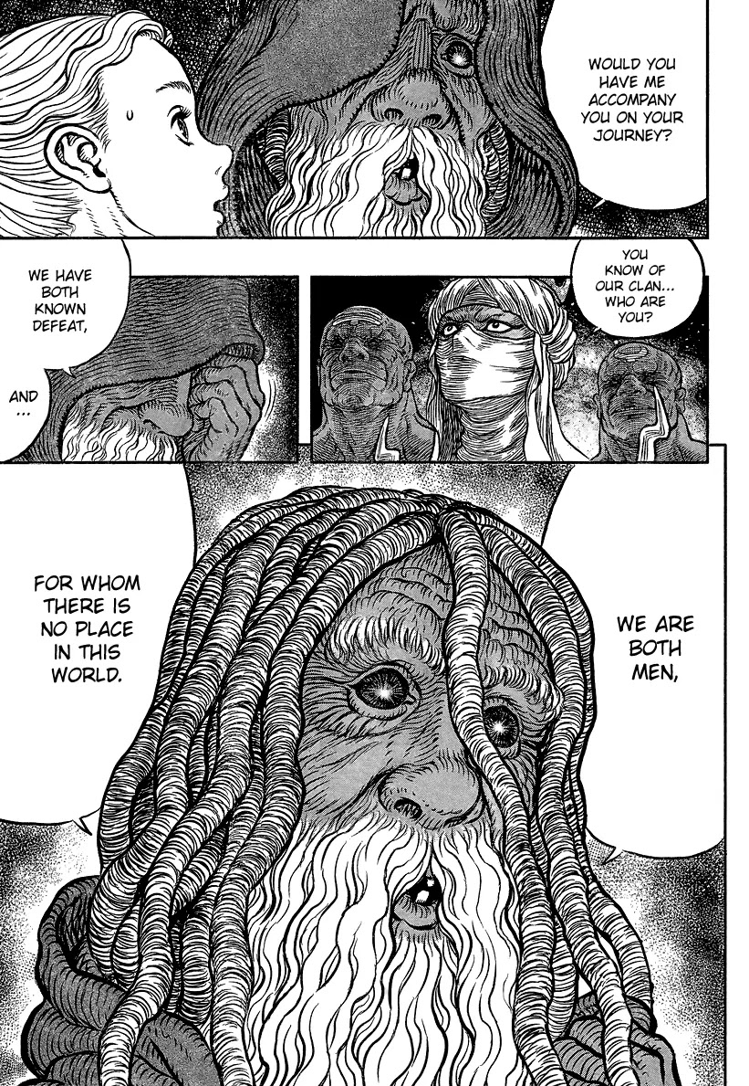 Berserk manga, chapter 341, page 7 of 22