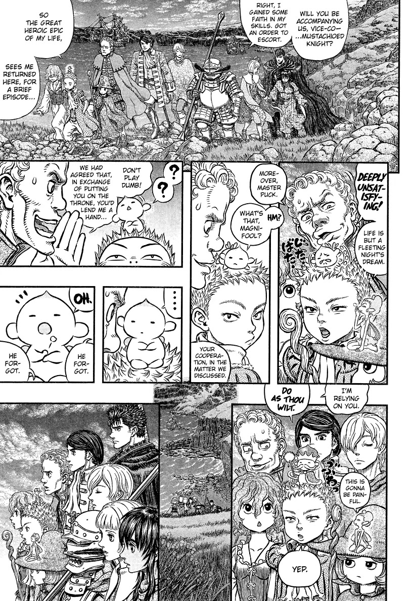 Berserk manga, chapter 342, page 10 of 20