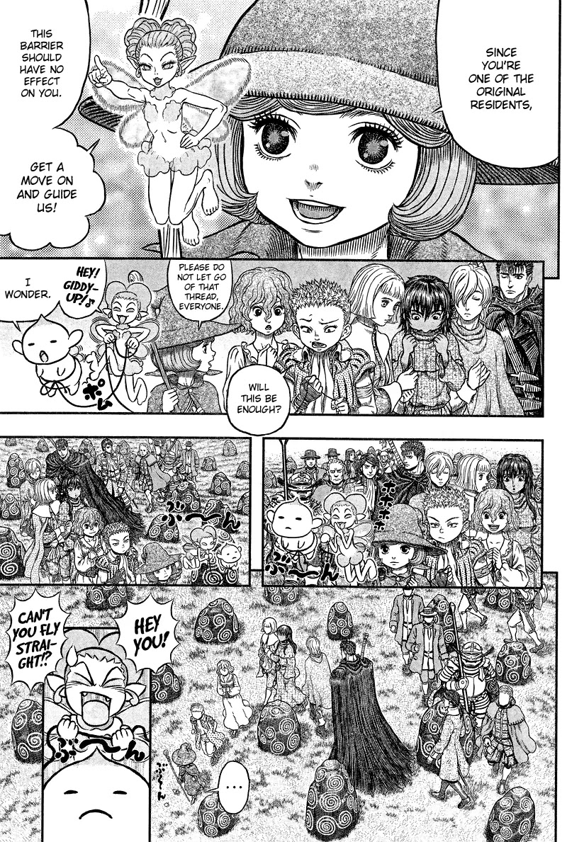 Berserk manga, chapter 342, page 13 of 20
