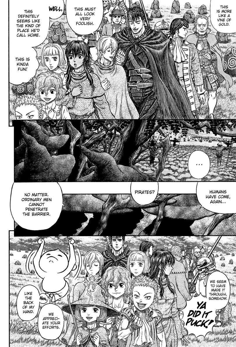 Berserk manga, chapter 342, page 14 of 20